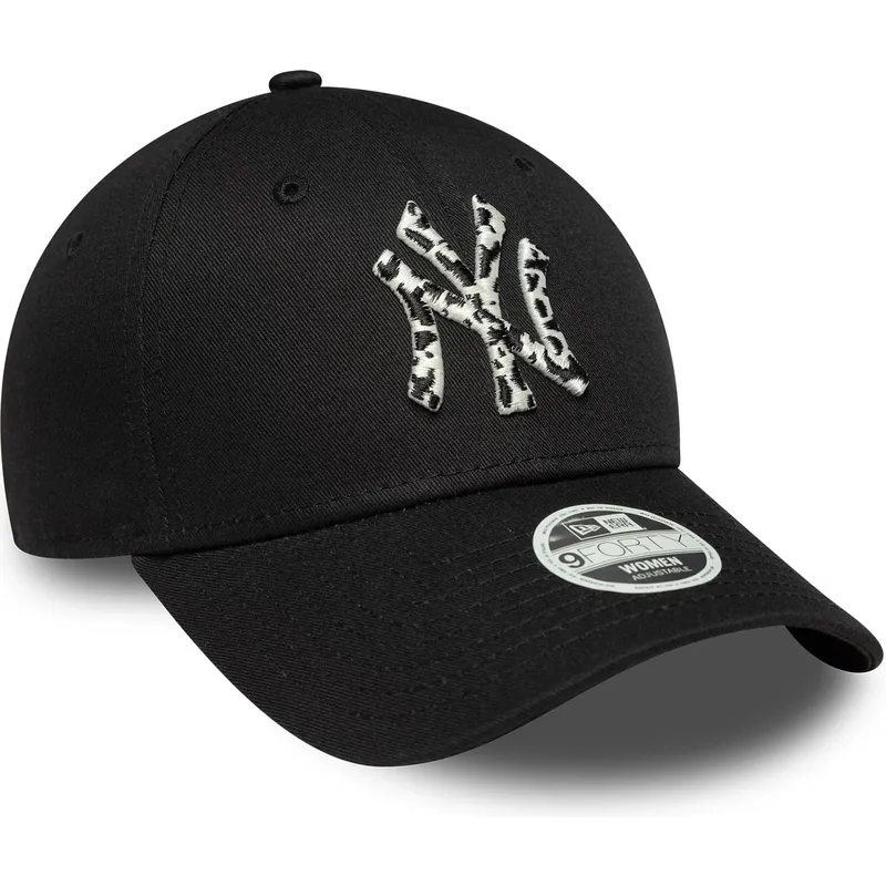 petten-gebogen-zwart-verstelbaar-9forty-animal-infill-van-new-york-yankees-mlb-van-new-era petten-gebogen-zwart-verstelbaar-9forty-animal-infill-van-new-york-yankees-mlb-van-new-era