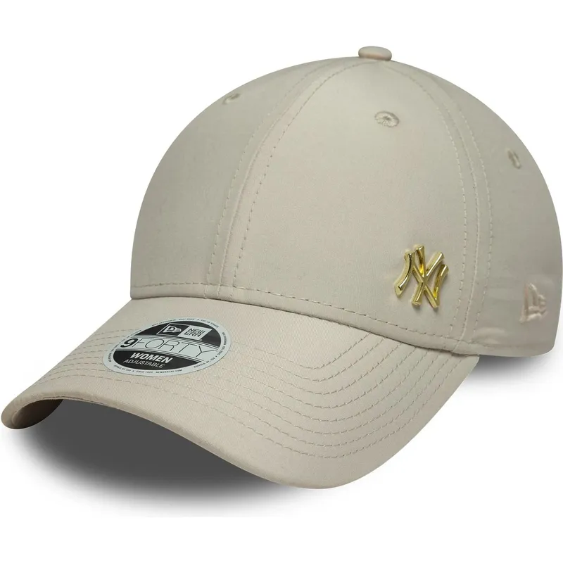 petten-gebogen-beige-verstelbaar-dorado-9forty-flawless-van-new-york-yankees-mlb-van-new-era petten-gebogen-beige-verstelbaar-dorado-9forty-flawless-van-new-york-yankees-mlb-van-new-era