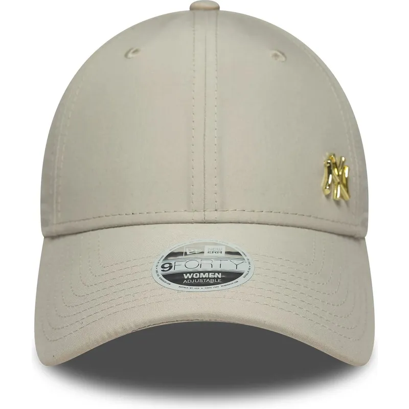petten-gebogen-beige-verstelbaar-dorado-9forty-flawless-van-new-york-yankees-mlb-van-new-era petten-gebogen-beige-verstelbaar-dorado-9forty-flawless-van-new-york-yankees-mlb-van-new-era