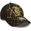 petten-gebogen-luipaard-verstelbaar-9forty-van-ac-milan-serie-a-van-new-era