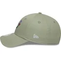 petten-gebogen-groen-verstelbaar-9forty-floral-icon-van-los-angeles-dodgers-mlb-van-new-era