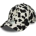 petten-gebogen-zwart-verstelbaar-9forty-cow-midi-van-new-york-yankees-mlb-van-new-era