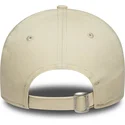 petten-gebogen-beige-verstelbaar-9twenty-league-essential-midi-van-los-angeles-dodgers-mlb-van-new-era