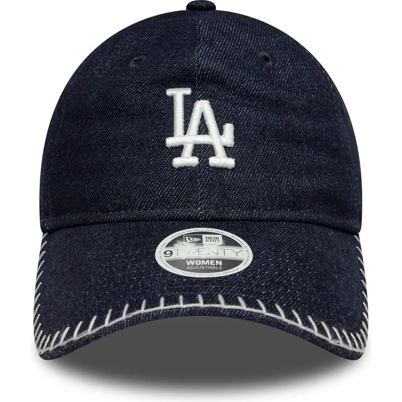 petten-gebogen-marineblauw-verstelbaar-9twenty-denim-stitch-van-los-angeles-dodgers-mlb-van-new-era petten-gebogen-marineblauw-verstelbaar-9twenty-denim-stitch-van-los-angeles-dodgers-mlb-van-new-era