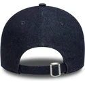 petten-gebogen-marineblauw-verstelbaar-9twenty-denim-stitch-van-los-angeles-dodgers-mlb-van-new-era