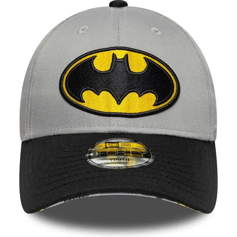 petten-gebogen-zwart-verstelbaar-voor-kinderen-9forty-van-batman-dc-comics-van-new-era