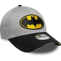 petten-gebogen-zwart-verstelbaar-voor-kinderen-9forty-van-batman-dc-comics-van-new-era