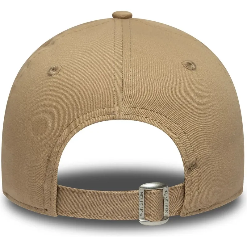 petten-gebogen-bruin-verstelbaar-voor-kinderen-9forty-animal-infill-van-los-angeles-dodgers-mlb-van-new-era
