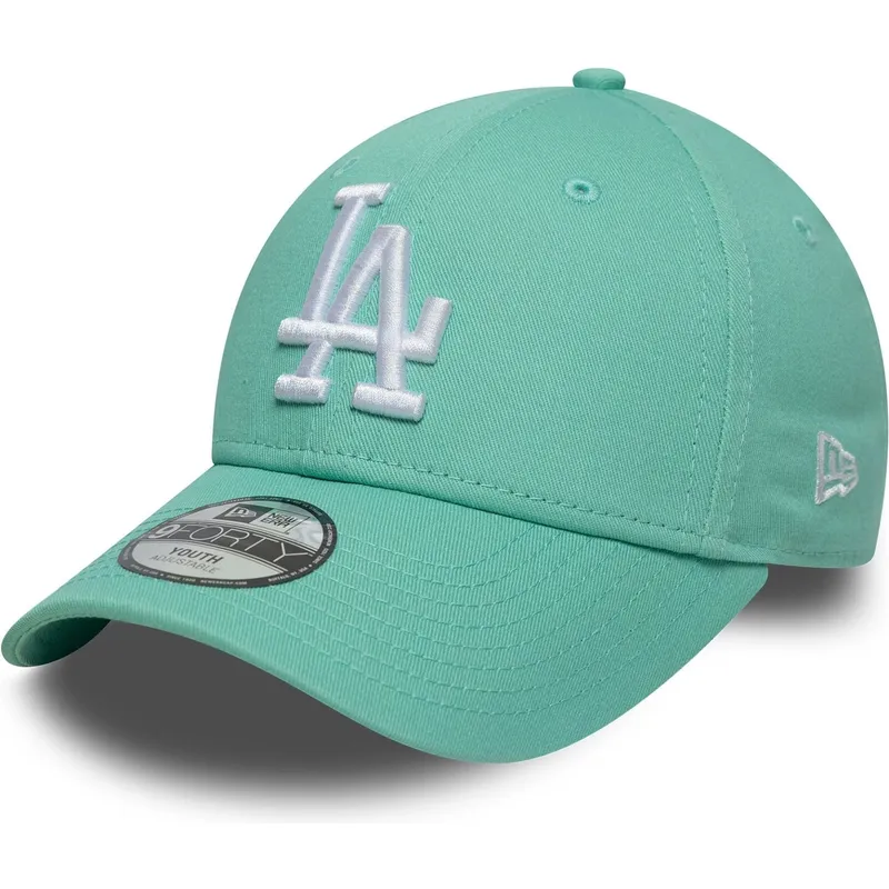 petten-gebogen-groen-verstelbaar-voor-kinderen-9forty-league-essential-van-los-angeles-dodgers-mlb-van-new-era petten-gebogen-groen-verstelbaar-voor-kinderen-9forty-league-essential-van-los-angeles-dodgers-mlb-van-new-era