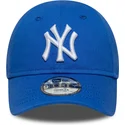 petten-gebogen-blauw-verstelbaar-voor-kinderen-9forty-league-essential-van-new-york-yankees-mlb-van-new-era