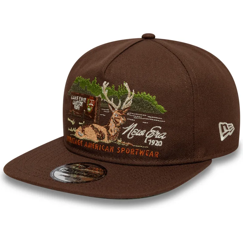 petten-plat-bruin-verstelbaar-19twenty-outdoor-graphic-van-new-era petten-plat-bruin-verstelbaar-19twenty-outdoor-graphic-van-new-era