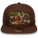 petten-plat-bruin-verstelbaar-19twenty-outdoor-graphic-van-new-era