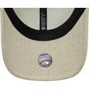 petten-gebogen-beige-verstelbaar-9twenty-linen-van-new-york-yankees-mlb-van-new-era