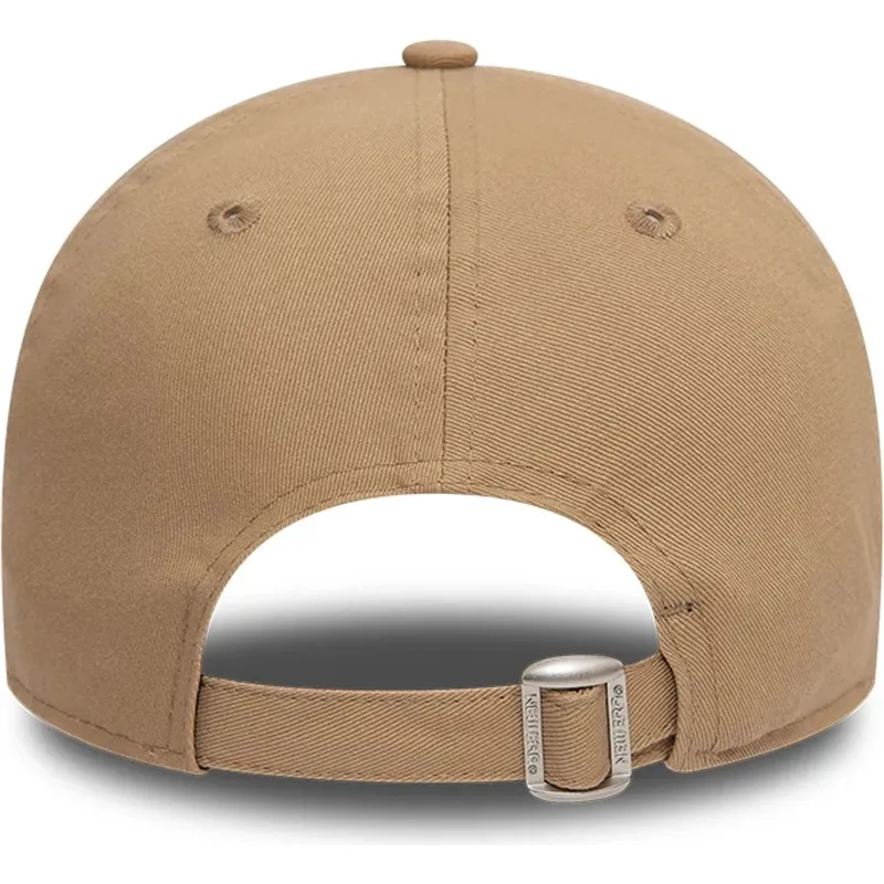 petten-gebogen-bruin-verstelbaar-9twenty-league-essential-van-new-york-yankees-mlb-van-new-era