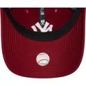 petten-gebogen-rood-verstelbaar-9twenty-league-essential-van-new-york-yankees-mlb-van-new-era