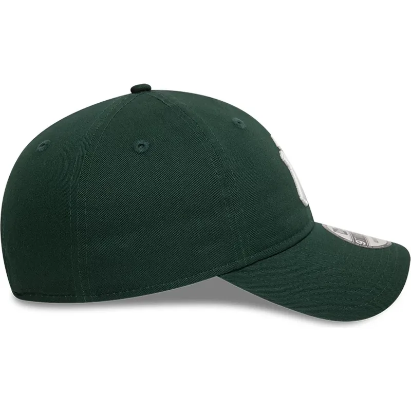 petten-gebogen-groen-verstelbaar-9twenty-league-essential-van-new-york-yankees-mlb-van-new-era
