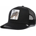 petten-gebogen-zwart-snapback-jackal-the-farm-premium-the-farm-van-goorin-bros