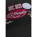 petten-gebogen-zwart-snapback-est-1971-varsity-van-ed-hardy