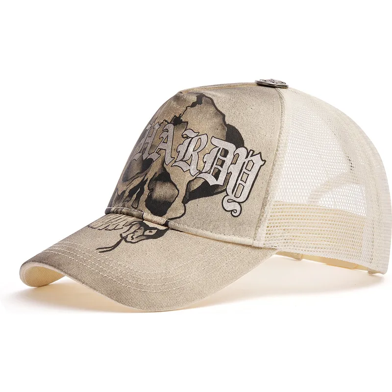 petten-gebogen-beige-snapback-gothic-skull-graphic-van-ed-hardy petten-gebogen-beige-snapback-gothic-skull-graphic-van-ed-hardy