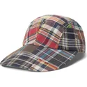 petten-gebogen-meerkleurig-verstelbaar-patchwork-madras-van-polo-ralph-lauren