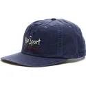 petten-gebogen-marineblauw-verstelbaar-classic-sport-twill-woven-van-polo-ralph-lauren