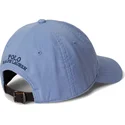 petten-gebogen-blauw-verstelbaar-classic-sport-twill-bear-van-polo-ralph-lauren