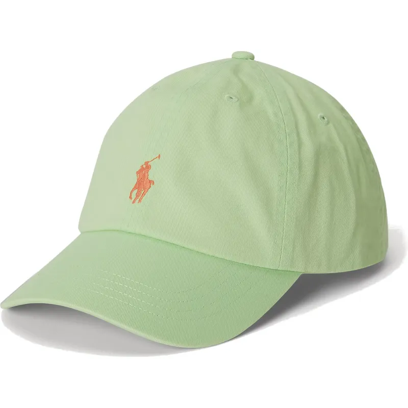 petten-gebogen-groen-verstelbaar-classic-sport-twill-van-polo-ralph-lauren