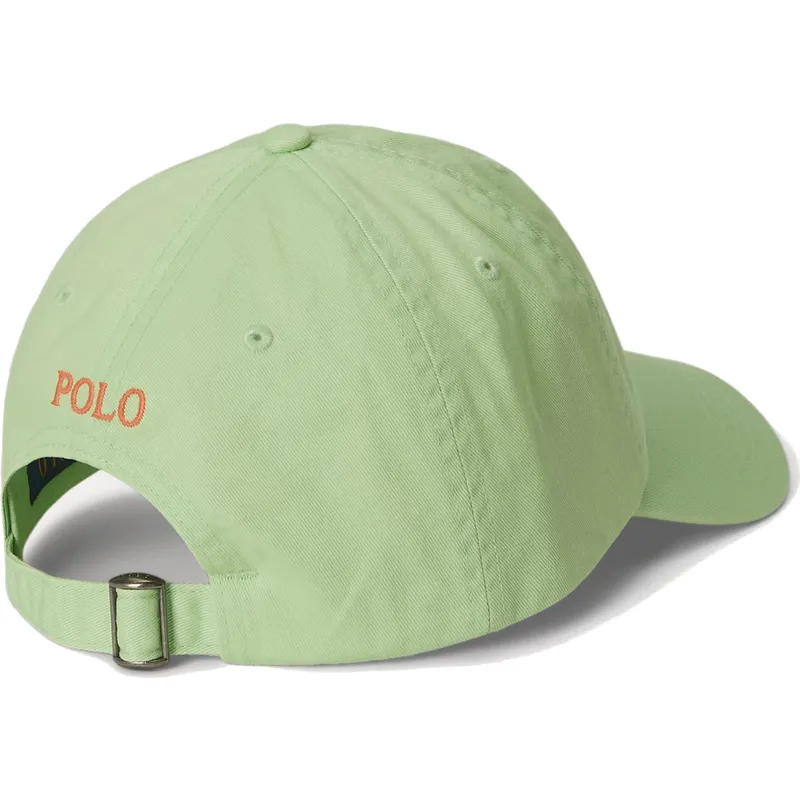 petten-gebogen-groen-verstelbaar-classic-sport-twill-van-polo-ralph-lauren