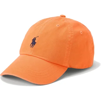 Petten gebogen oranje verstelbaar Classic Sport Cotton Chino van Polo Ralph Lauren