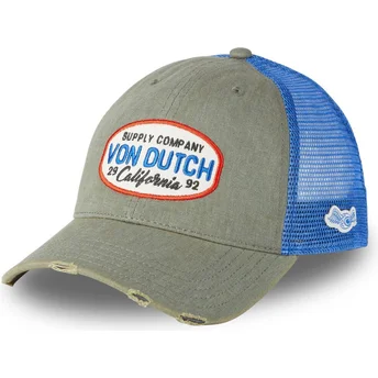 Petten gebogen meerkleurig snapback MAC15 van Von Dutch