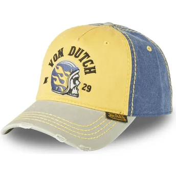 Petten gebogen meerkleurig verstelbaar RETRO12 van Von Dutch