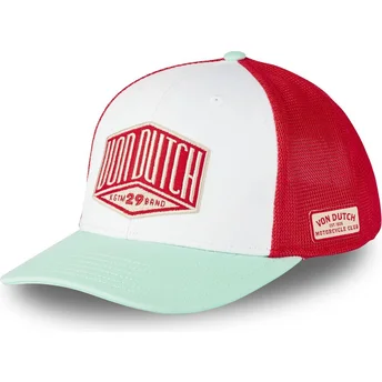 Petten gebogen meerkleurig snapback SEM12 van Von Dutch