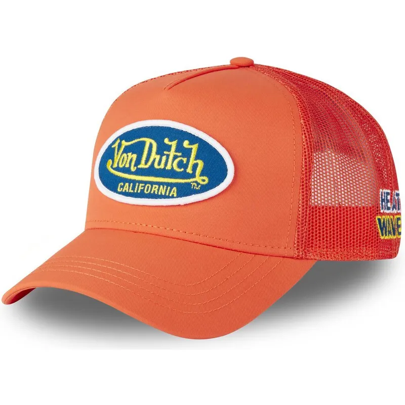 petten-gebogen-oranje-snapback-poly10-van-von-dutch