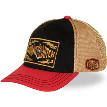Petten gebogen meerkleurig snapback WILD11 van Von Dutch