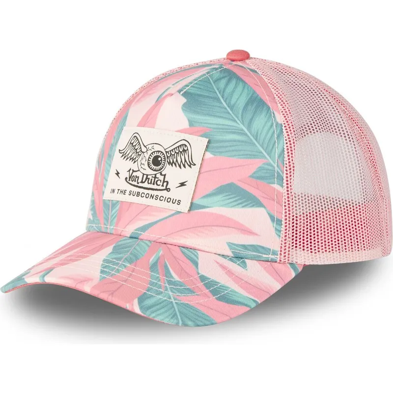 petten-gebogen-roze-snapback-cb-all-van-von-dutch