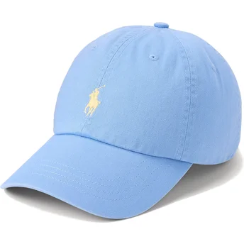 Petten gebogen blauw verstelbaar Cotton Chino Classic Sport van Polo Ralph Lauren
