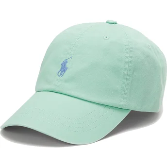 Petten gebogen groen verstelbaar Cotton Chino Classic Sport van Polo Ralph Lauren