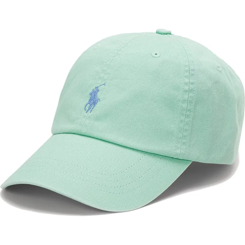 petten-gebogen-groen-verstelbaar-cotton-chino-classic-sport-van-polo-ralph-lauren