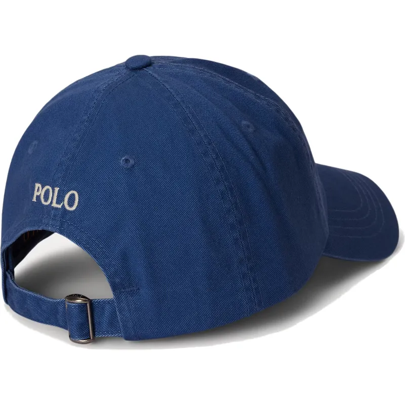 petten-gebogen-marineblauw-verstelbaar-cotton-chino-classic-sport-van-polo-ralph-lauren