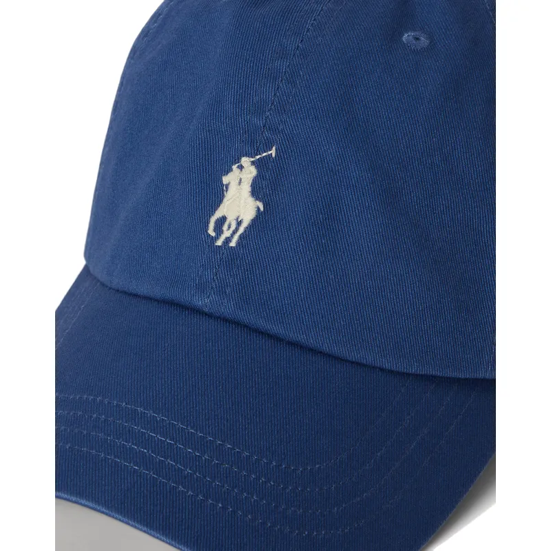petten-gebogen-marineblauw-verstelbaar-cotton-chino-classic-sport-van-polo-ralph-lauren