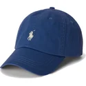 petten-gebogen-marineblauw-verstelbaar-cotton-chino-classic-sport-van-polo-ralph-lauren