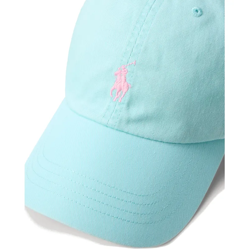 petten-gebogen-blauw-verstelbaar-rosa-cotton-chino-classic-sport-van-polo-ralph-lauren