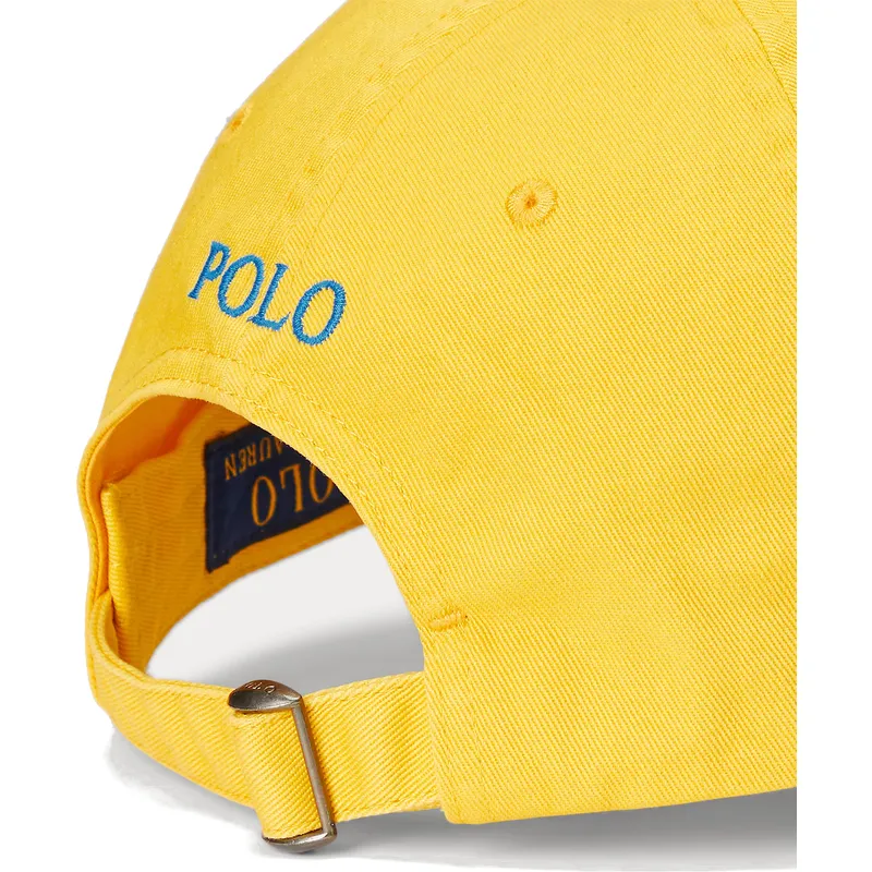 petten-gebogen-geel-verstelbaar-cotton-chino-classic-sport-van-polo-ralph-lauren petten-gebogen-geel-verstelbaar-cotton-chino-classic-sport-van-polo-ralph-lauren