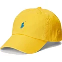petten-gebogen-geel-verstelbaar-cotton-chino-classic-sport-van-polo-ralph-lauren