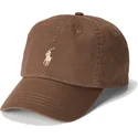 petten-gebogen-bruin-verstelbaar-cotton-chino-classic-sport-van-polo-ralph-lauren