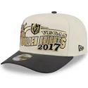petten-gebogen-beige-snapback-9fifty-a-frame-classic-van-vegas-golden-knights-nhl-van-new-era