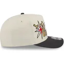 petten-gebogen-beige-snapback-9fifty-a-frame-classic-van-vegas-golden-knights-nhl-van-new-era