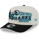 petten-gebogen-beige-snapback-9fifty-a-frame-classic-van-san-jose-sharks-nhl-van-new-era