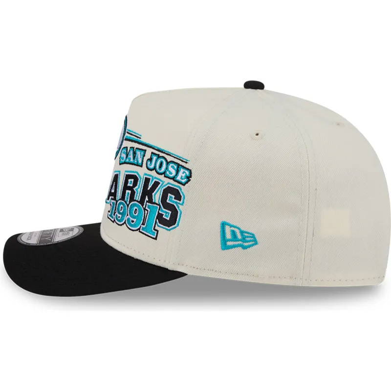 petten-gebogen-beige-snapback-9fifty-a-frame-classic-van-san-jose-sharks-nhl-van-new-era