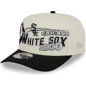 petten-gebogen-beige-snapback-9fifty-a-frame-classic-van-chicago-white-sox-mlb-van-new-era